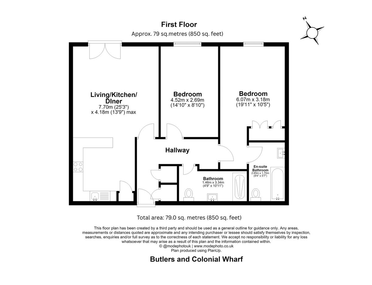 Butlers & Colonial Wharf, London, SE1 - Floorplan 1