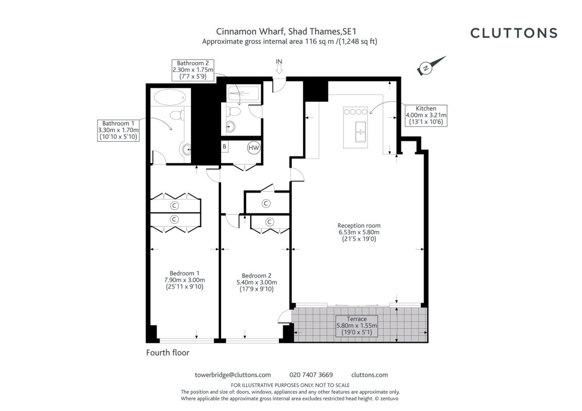 Cinnamon Wharf, London, SE1 - Floorplan 1