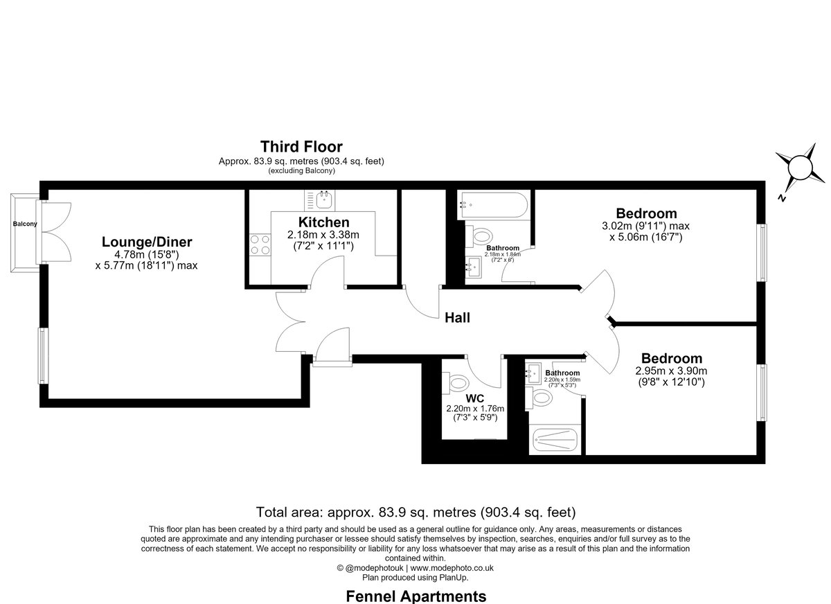 Fennel Apartments, London, SE1 - Floorplan 1