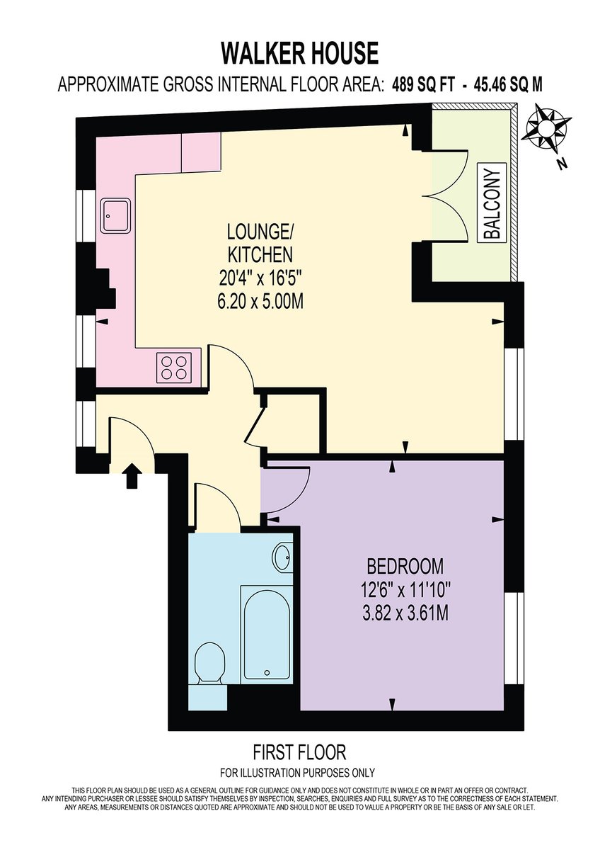 Walker House, London, SE1 - Floorplan 1