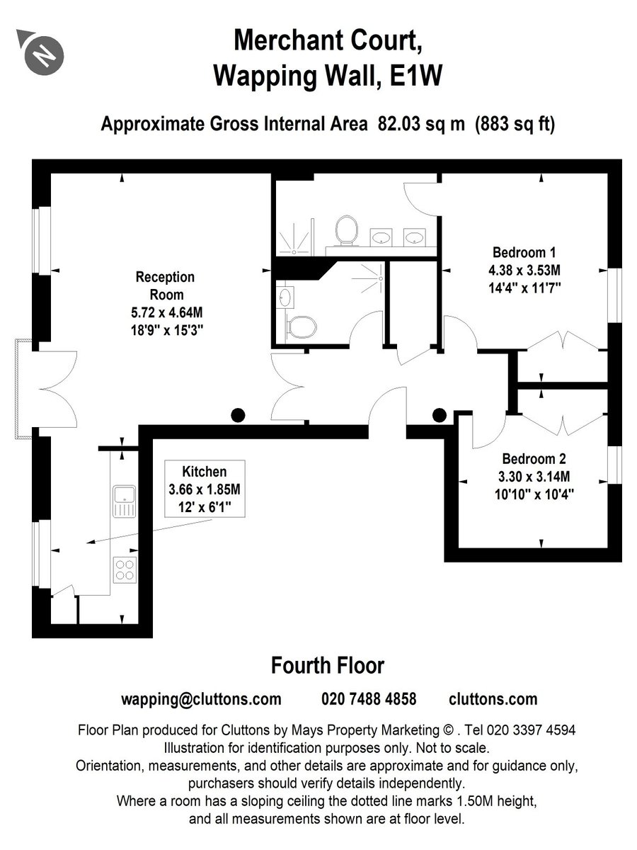 Merchant Court, London, E1W - Floorplan 1