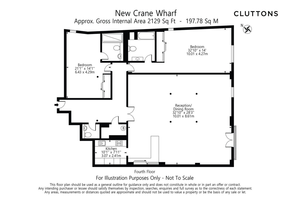 New Crane Wharf, London, E1W - Floorplan 1