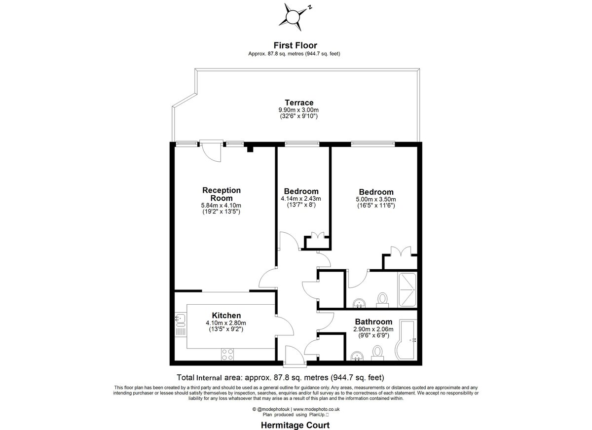 Hermitage Court, London, E1W - Floorplan 1