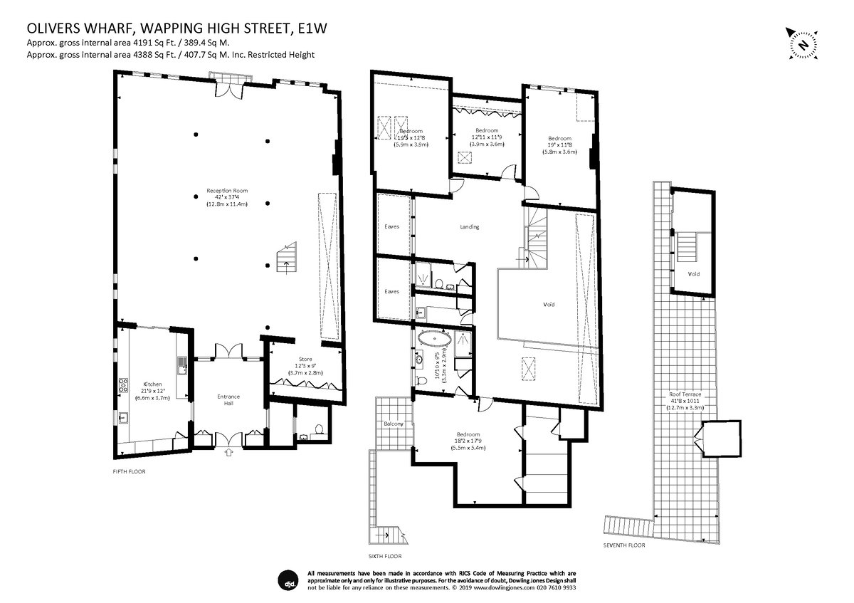 Olivers Wharf, London, E1W - Floorplan 1