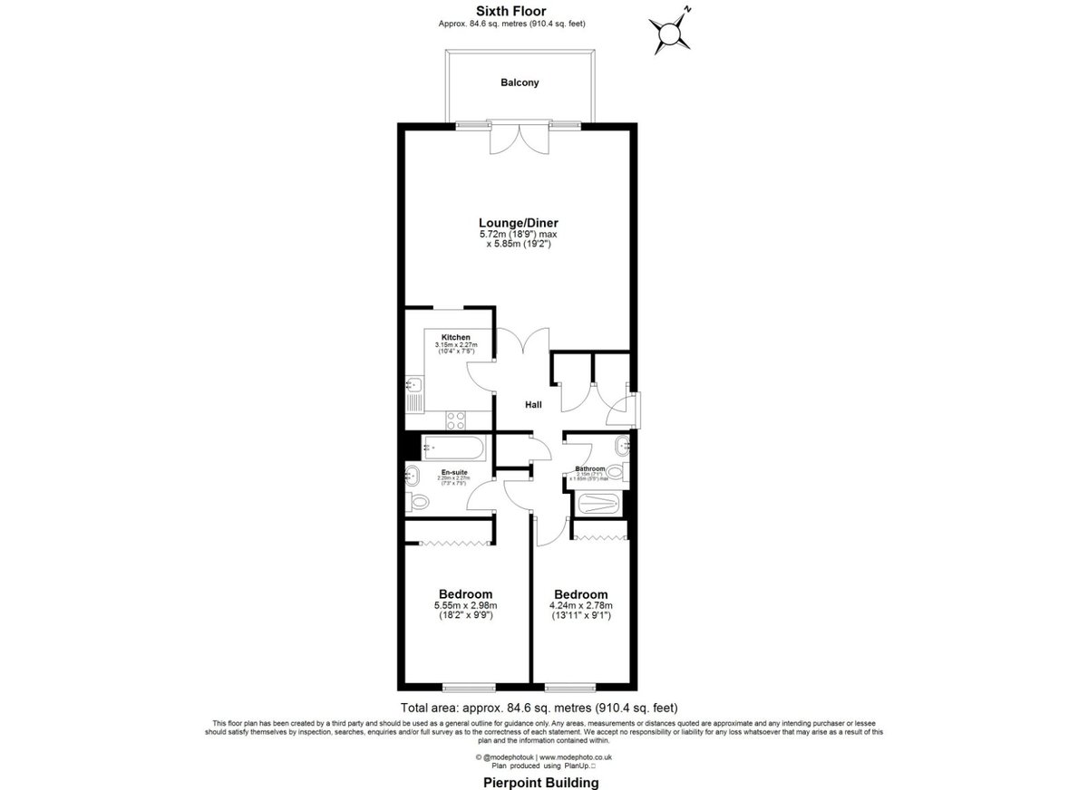 Pierpoint Building, London, E14 - Floorplan 1