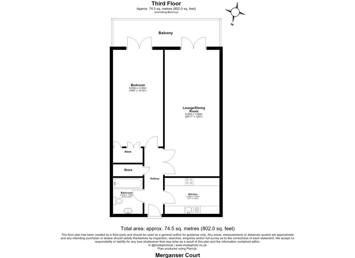 Merganser Court, London, E1W - Floorplan 1