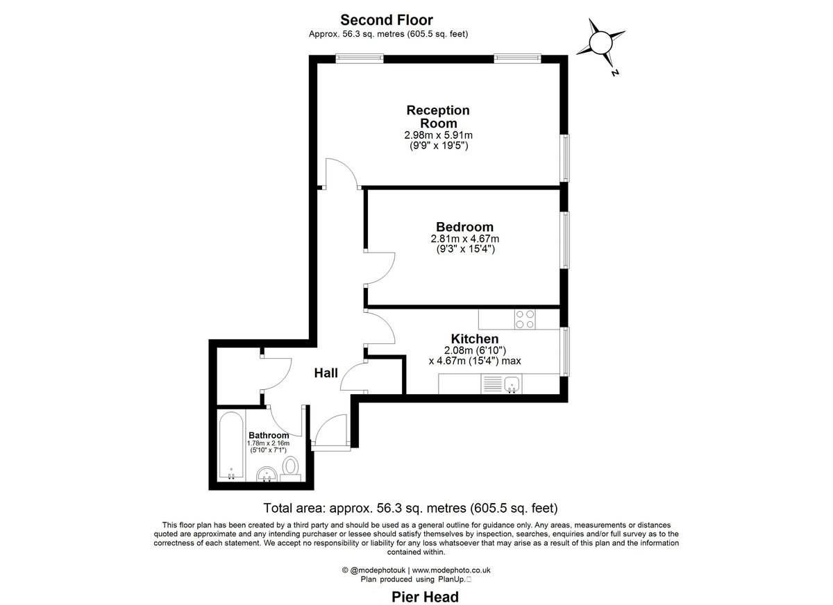 Pier Head, London, E1W - Floorplan 1