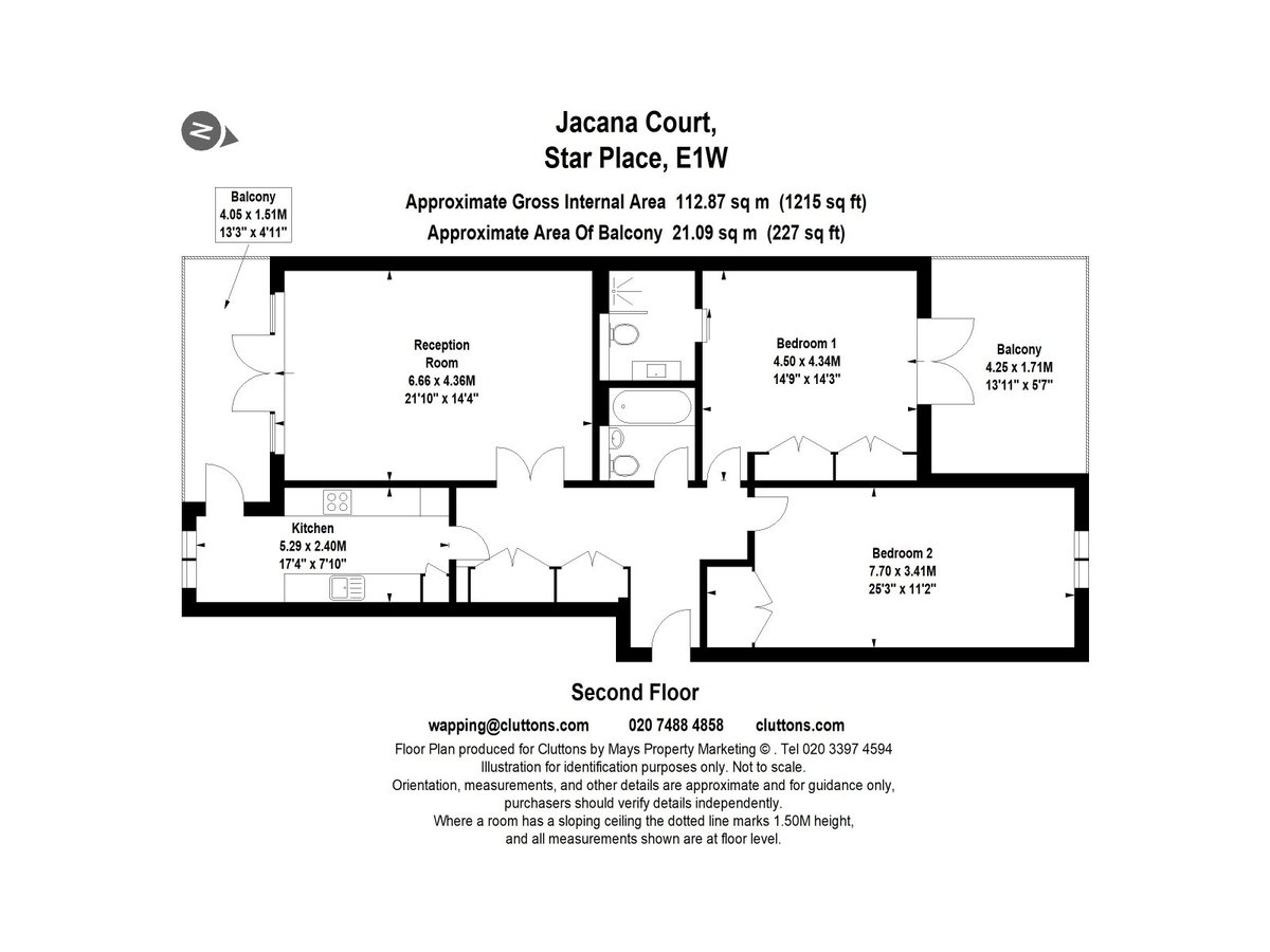 Jacana Court, London, E1W - Floorplan 1