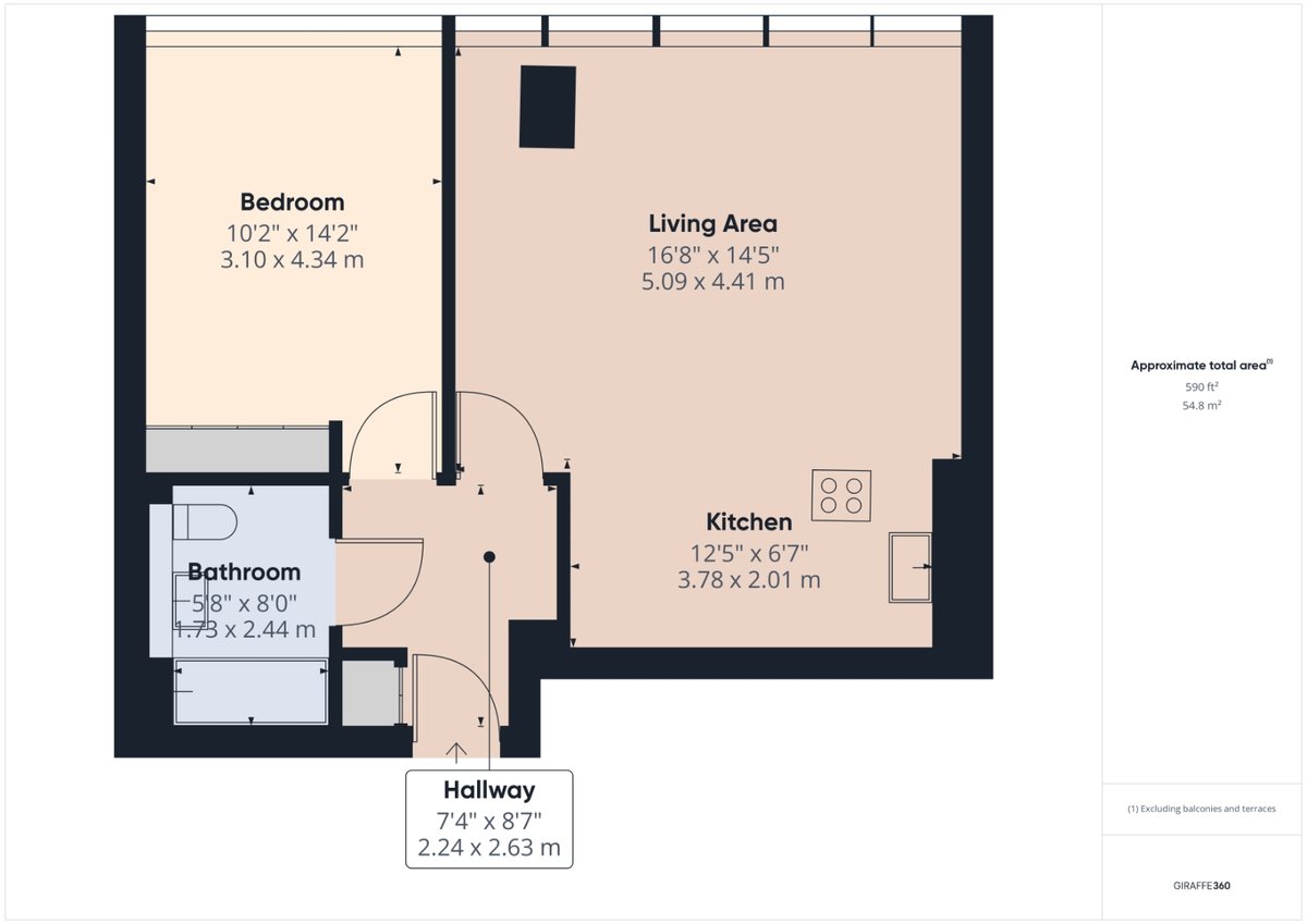 West India Quay, London, E14 - Floorplan 1