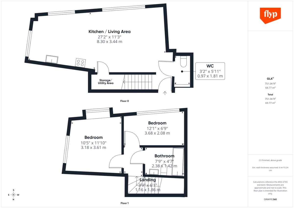 Rampart Street, London, E1 - Floorplan 1