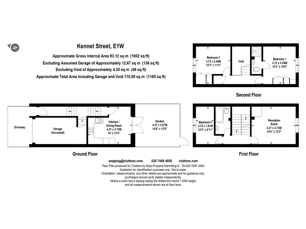 Kennet Street, London, E1W - Floorplan 1