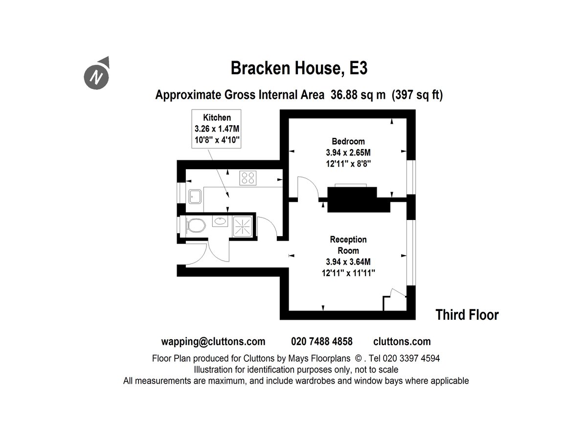 Bracken House, London, E3 - Floorplan 1