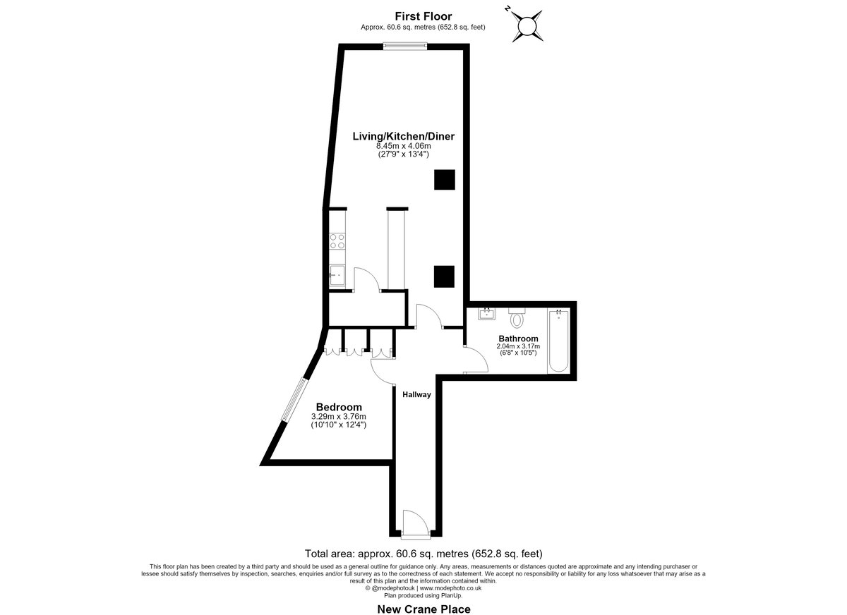 New Crane Wharf, London, E1W - Floorplan 1