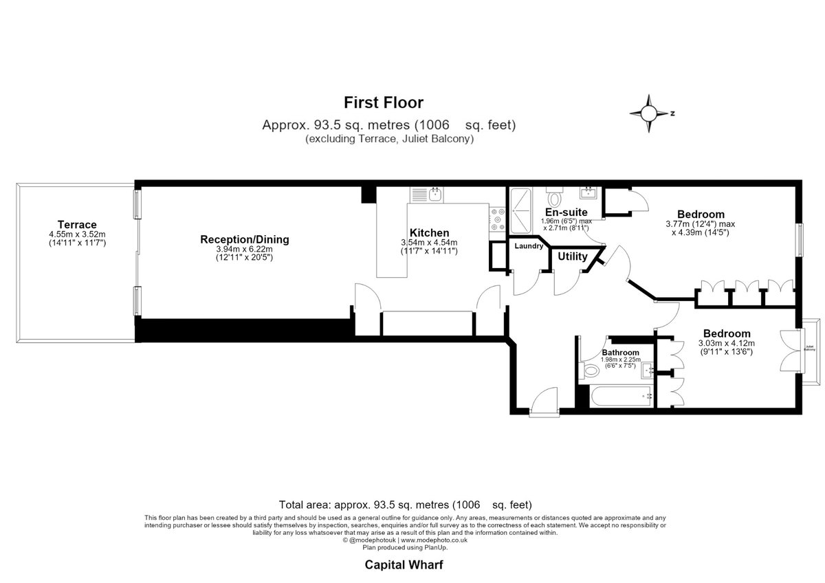 Capital Wharf, London, E1W - Floorplan 1