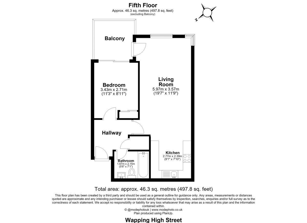 Towerside, London, E1W - Floorplan 1