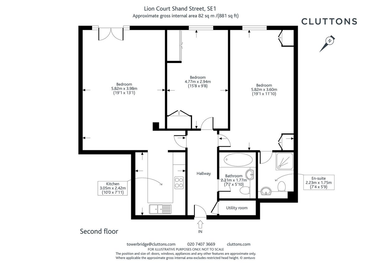 12 Shand Street, London Bridge, London, SE1 - Floorplan 1