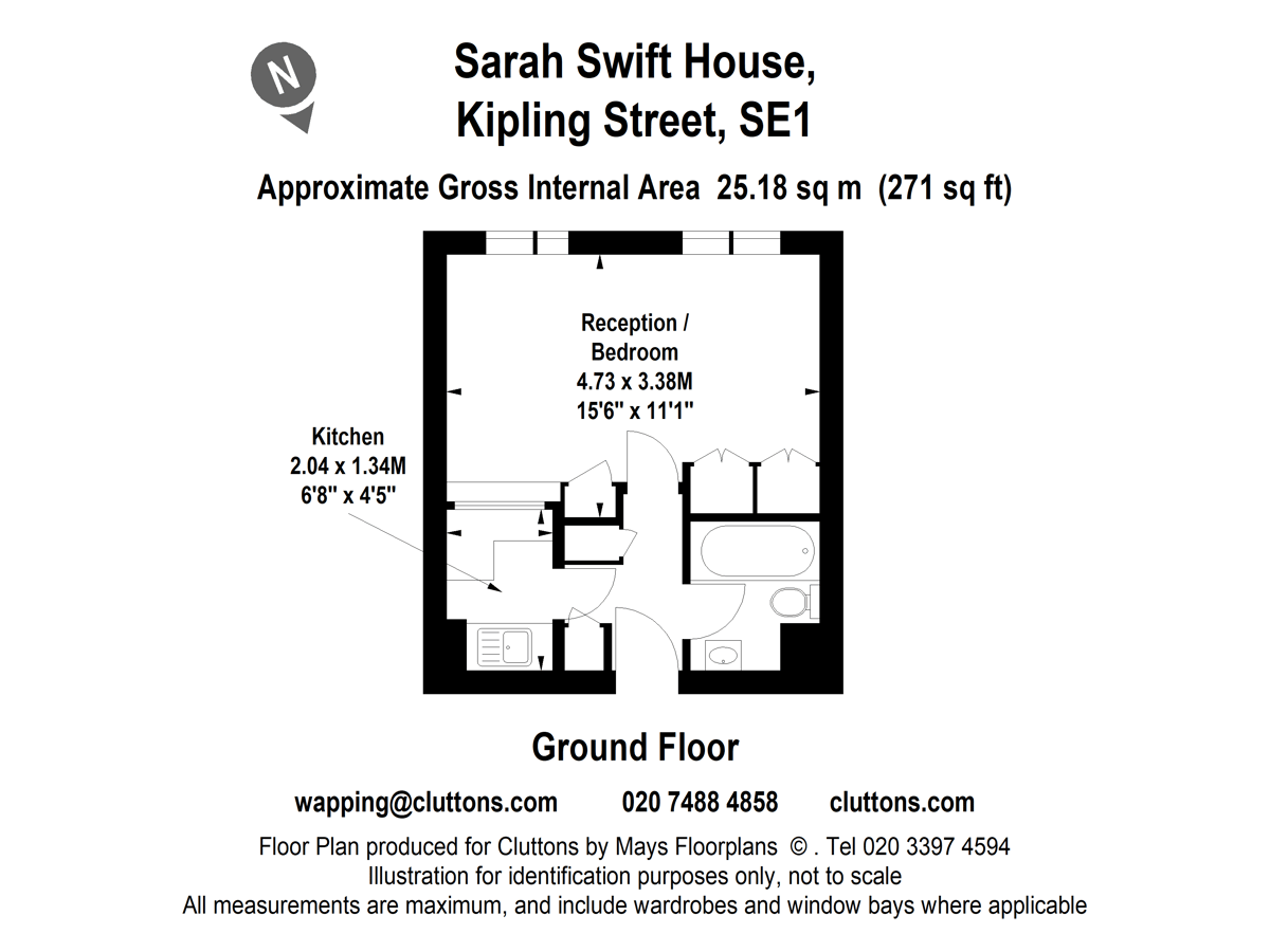 Kipling Street, London Bridge, London, SE1 - Floorplan 1