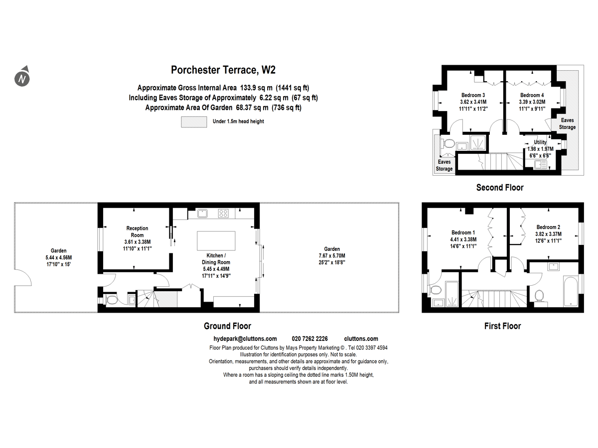 Porchester Terrace, Queensway, London, W2 - Floorplan 1