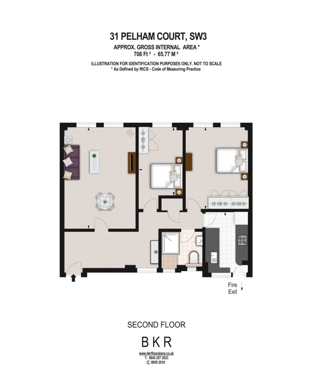Fulham Road, Chelsea, London, SW3 - Floorplan 1