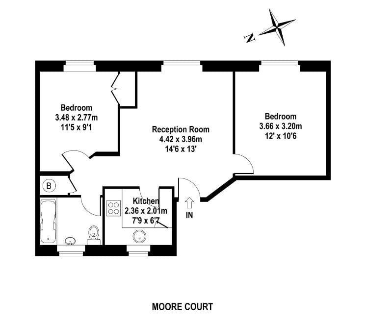 Moore Court, Islington, London, N1 - Floorplan 1