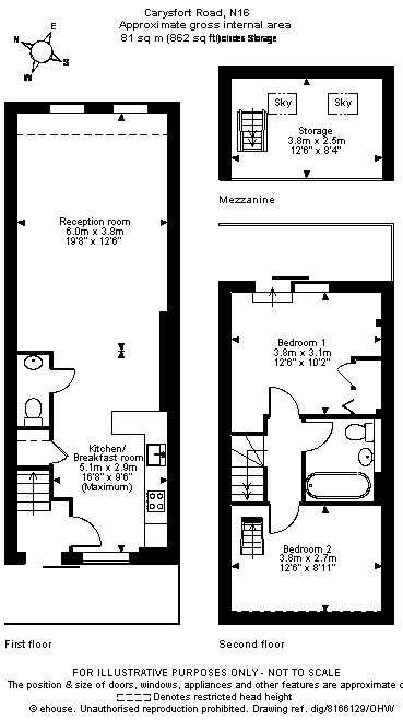 Red Square, Islington, London, N16 - Floorplan 1