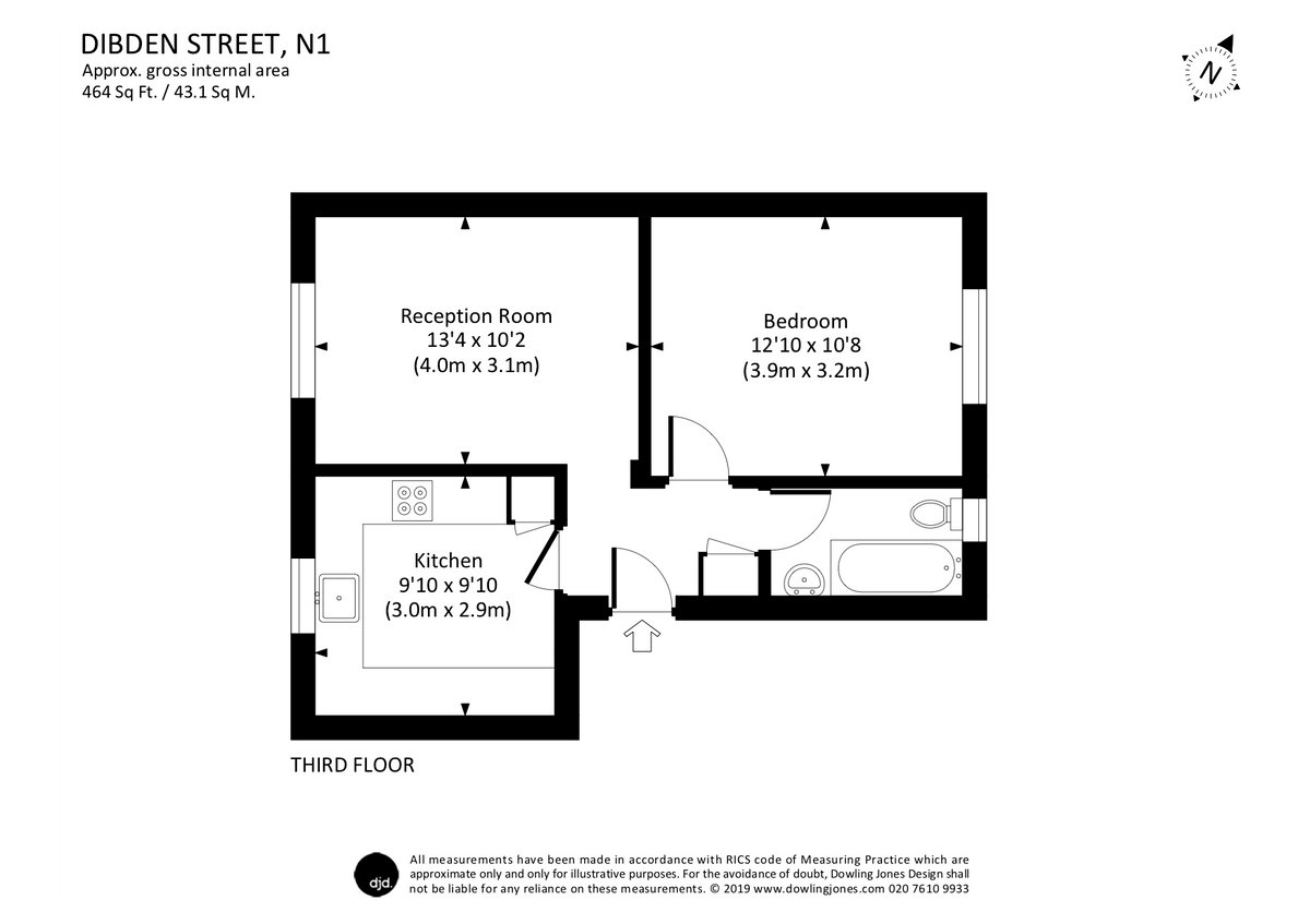 Dibden Street, Islington, London, N1 - Floorplan 1