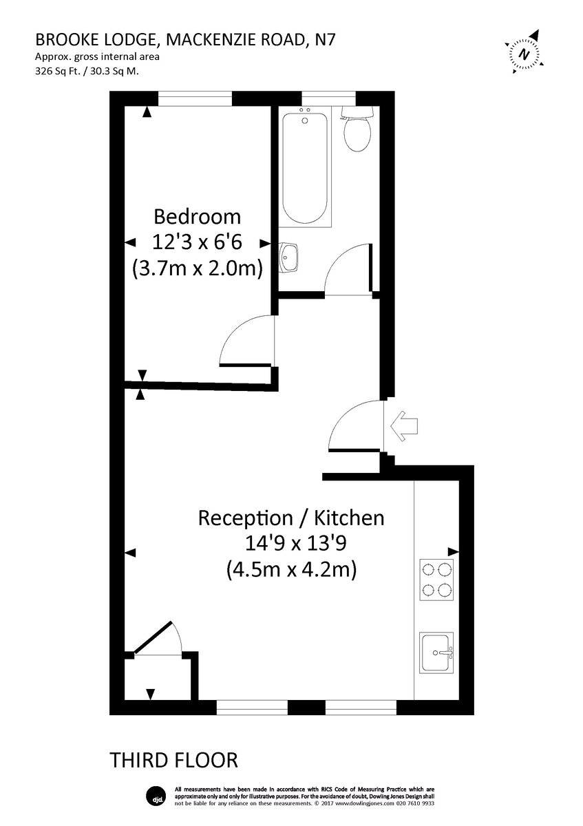 Mackenzie Road, Islington, London, N7 - Floorplan 1
