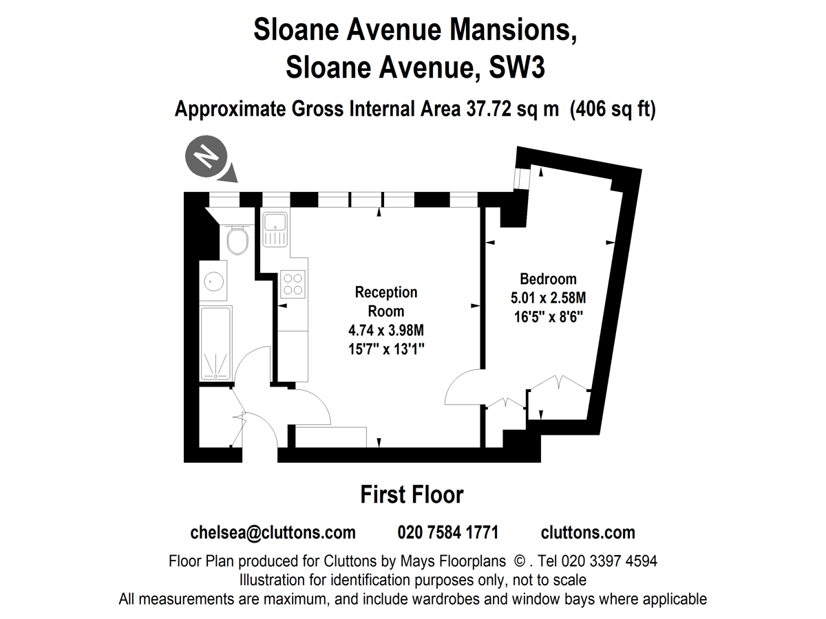 Chelsea, London, SW3 - Floorplan 1