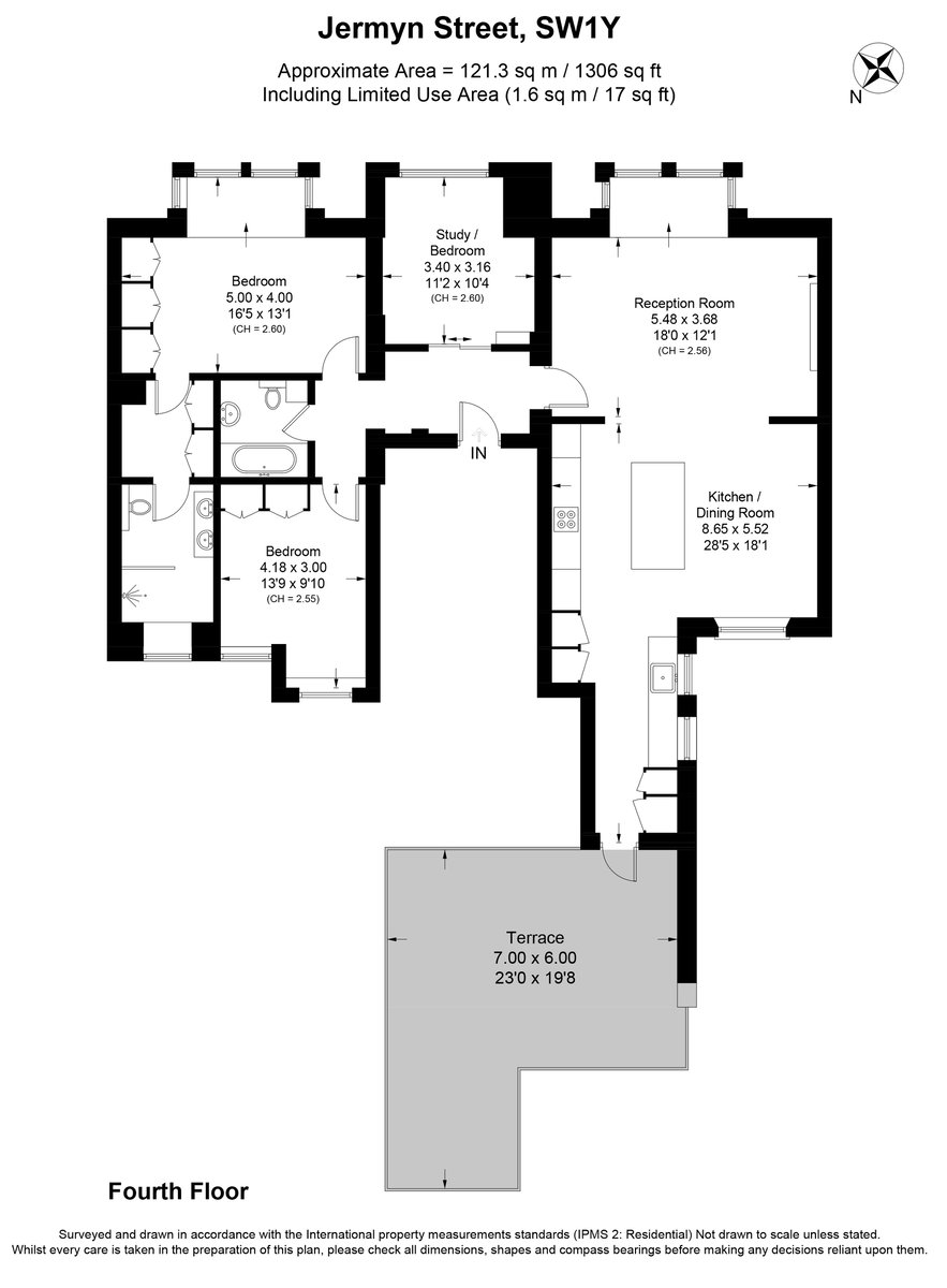 Jermyn Street, St James, London, SW1Y - Floorplan 1