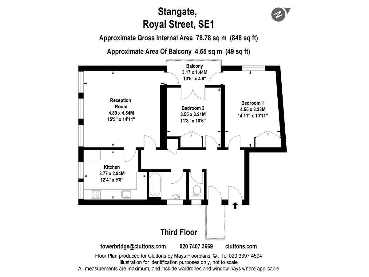 Royal Street, Waterloo, London, SE1 - Floorplan 1