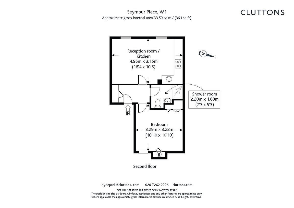 Seymour Place, Marylebone, London, W1H - Floorplan 1
