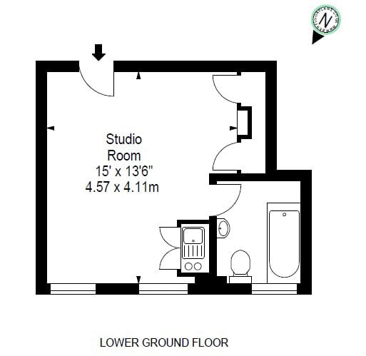 Fulham Road, Chelsea, London, SW3 - Floorplan 1