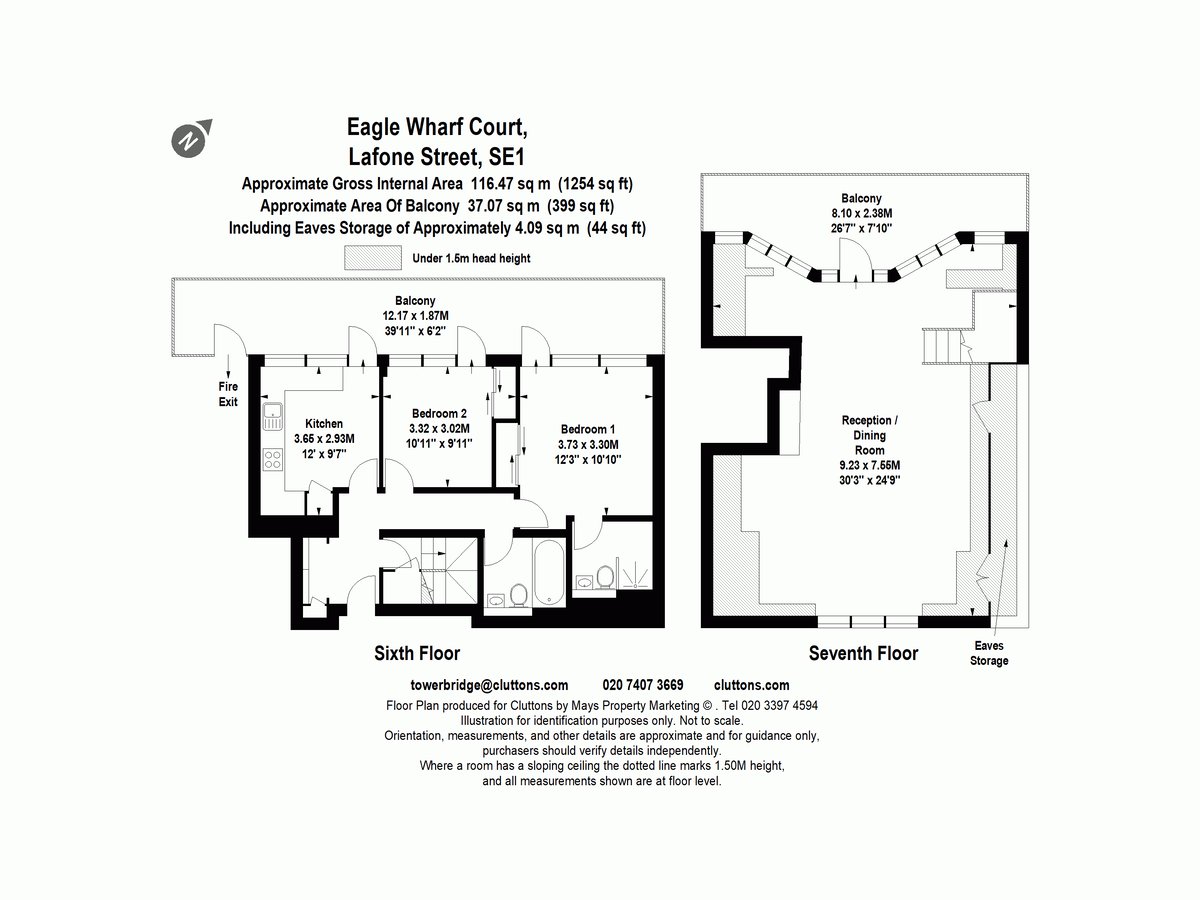 Lafone Street, Shad Thames, London, SE1 - Floorplan 1