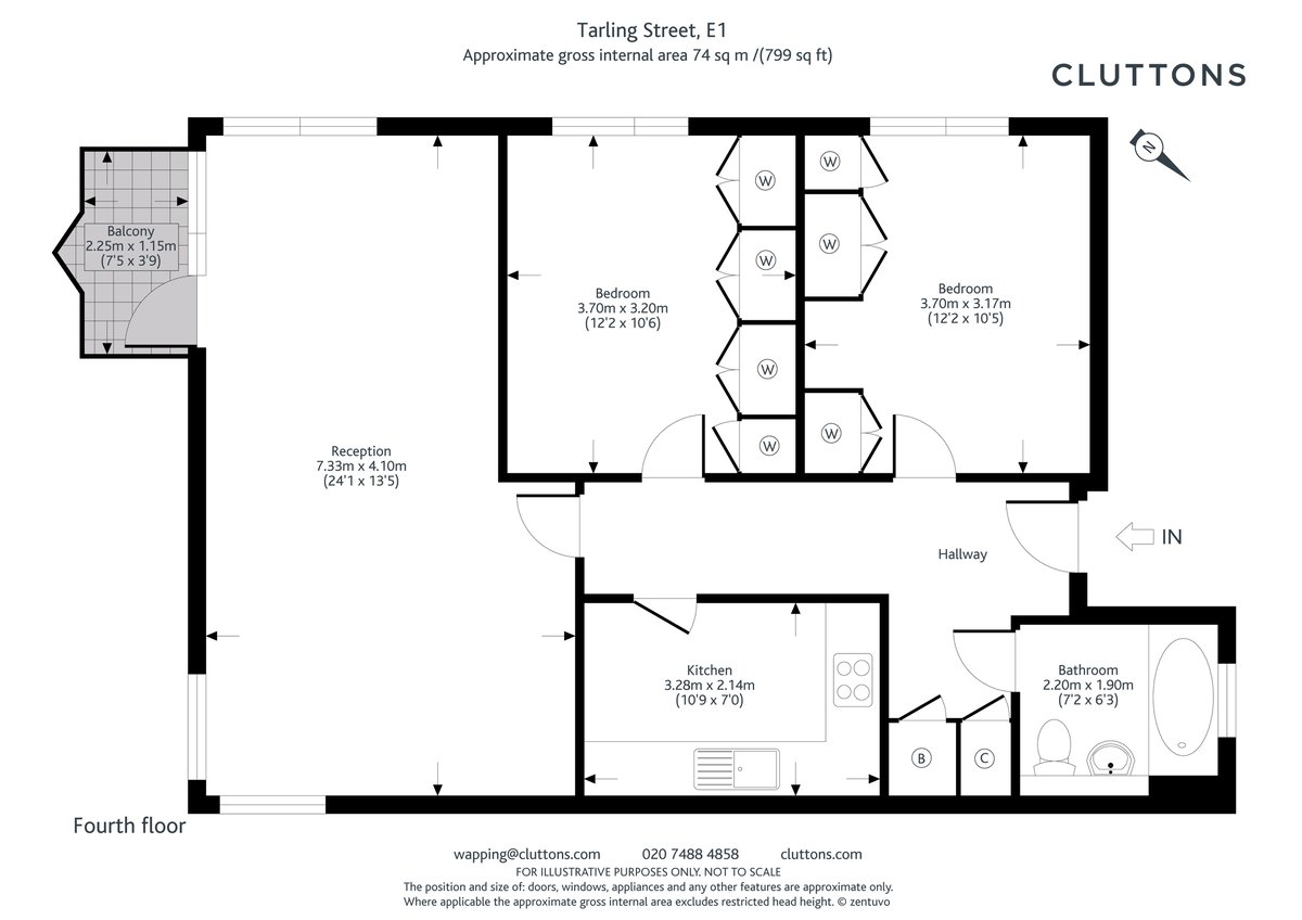 Tarling Street, Whitechapel, London, E1 - Floorplan 1