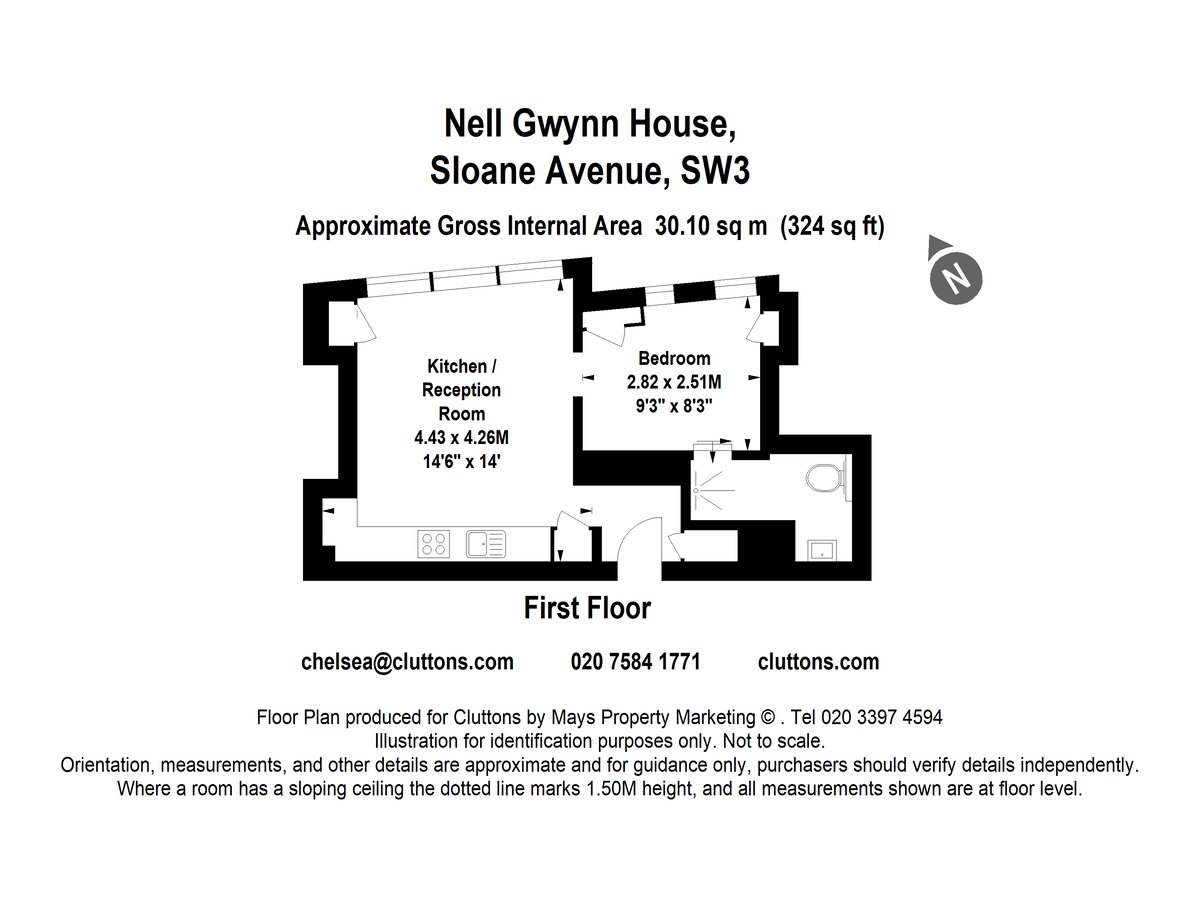 Chelsea, London, SW3 - Floorplan 1