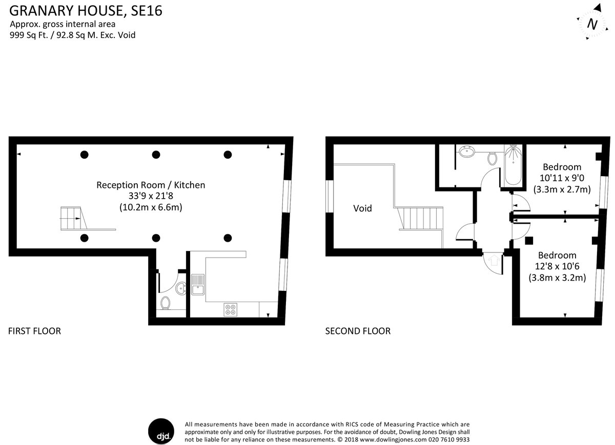 Hope Wharf, Rotherhithe, London, SE16 - Floorplan 1