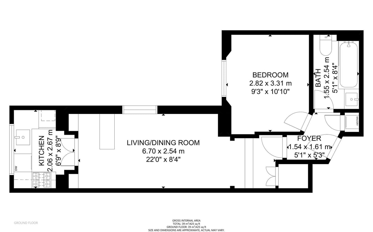 Shirland Road, Maida Vale, London, W9 - Floorplan 1