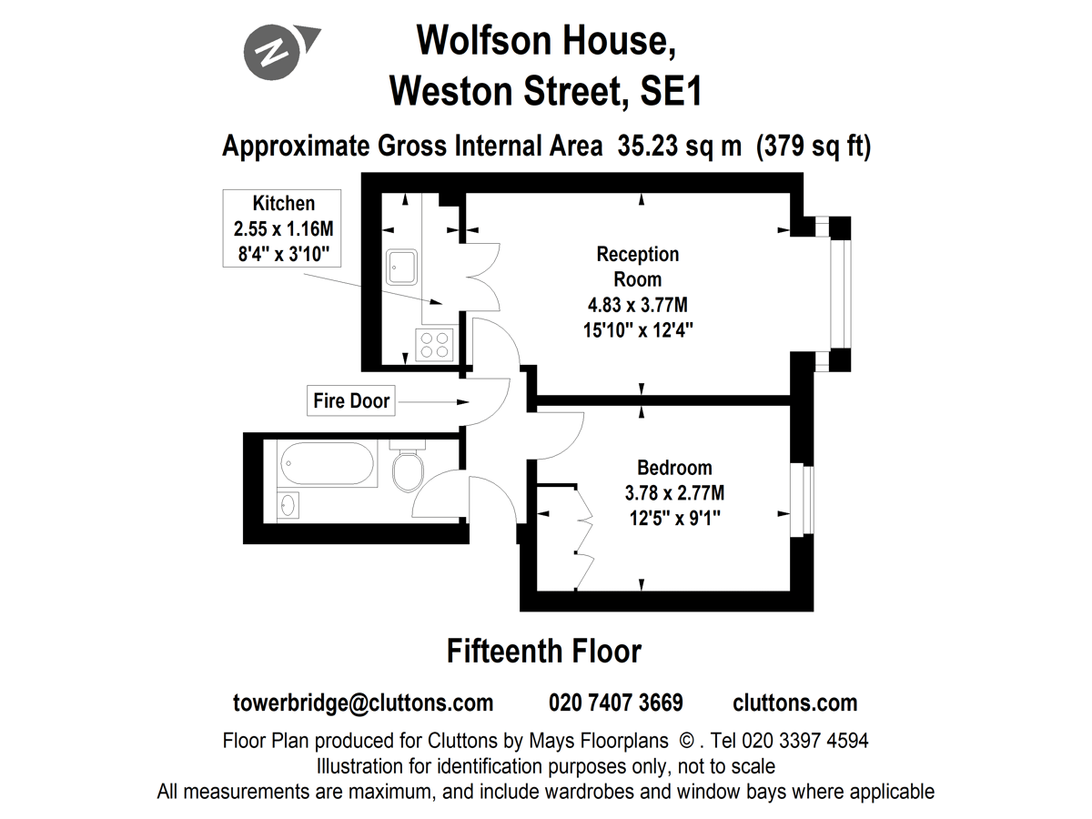 49 Weston Street, London Bridge, London, SE1 - Floorplan 1
