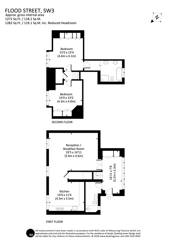 Flood Street, Chelsea, London, SW3 - Floorplan 1