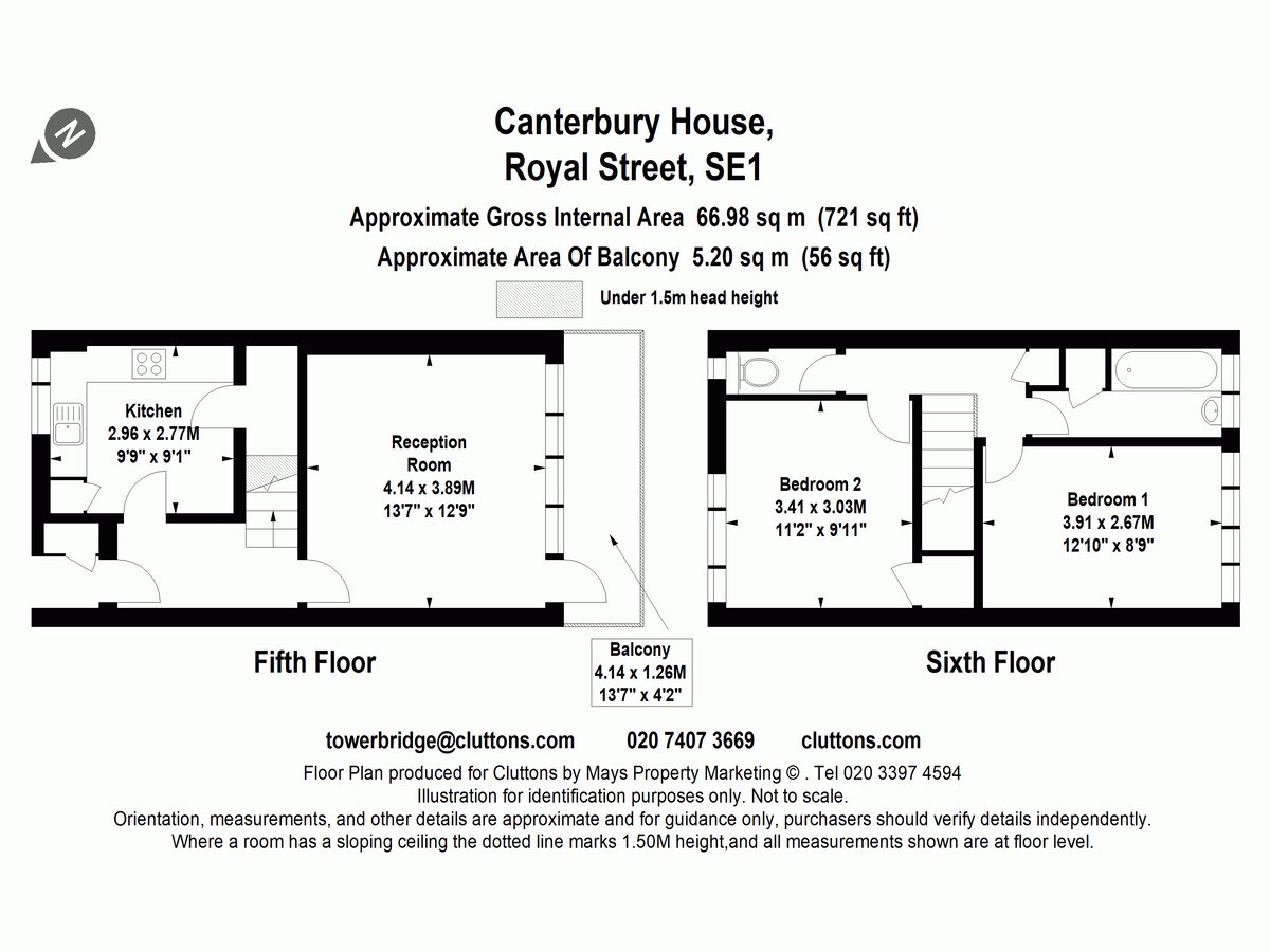 Royal Street, Waterloo, London, SE1 - Floorplan 1