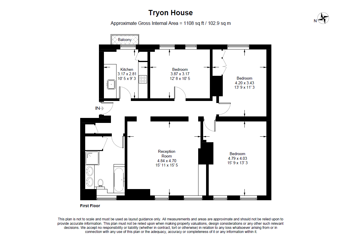 17 Mallord Street, Chelsea, London, SW3 - Floorplan 1