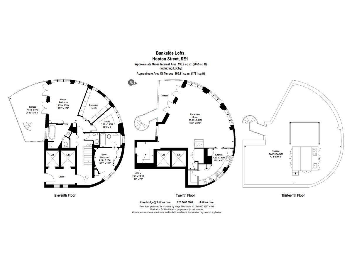 65 Hopton Street, Southbank, London, SE1 - Floorplan 1