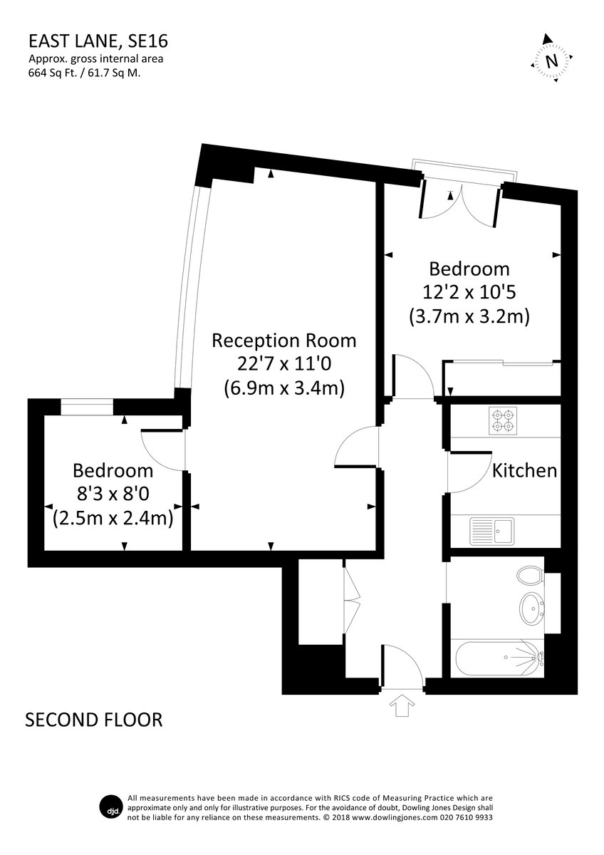 Meridian Court, Shad Thames, London, SE16 - Floorplan 1