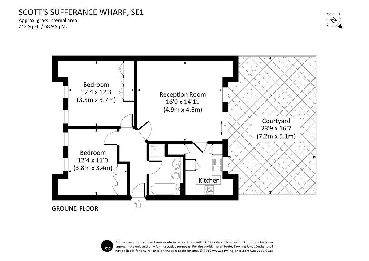 Mill Street, Shad Thames, London, SE1 - Floorplan 1
