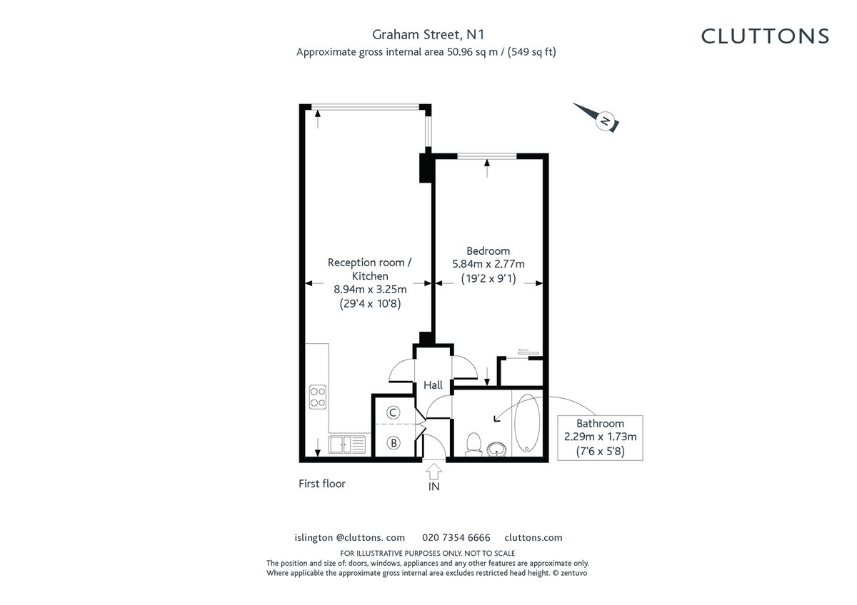 Graham Street, Islington, London, N1 - Floorplan 1