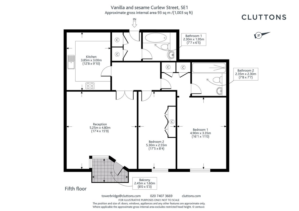 Shad Thames, London, SE1 - Floorplan 1