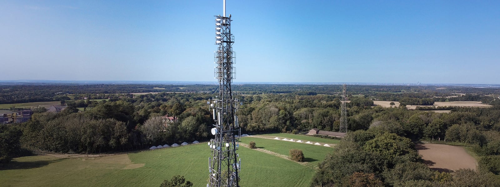 Photo of a mobile phone mast