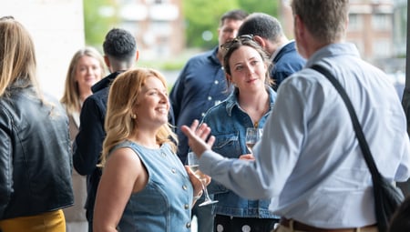 Cluttons colleagues at annual social event 