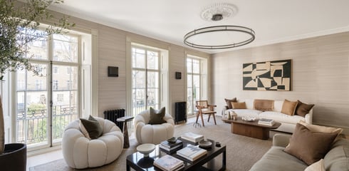 Property of the month: breathtaking duplex apartment on Brompton Square, SW3