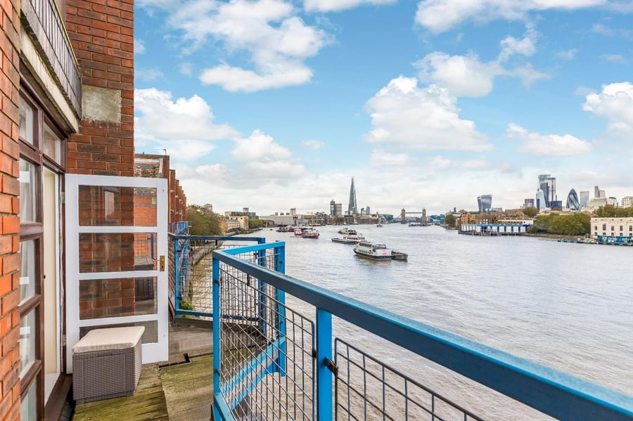 Elephant Lane, Rotherhithe - River view